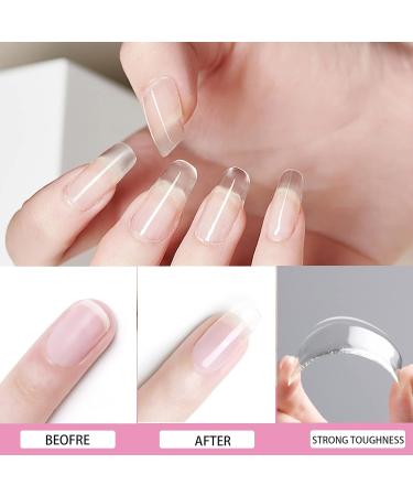 Clear Builder Nail Gel Builder Gel for Nails Nail Extension Gel UV/LED Nail Base Building Gel for Nail Repair Extension & Modeling Strengthening Nail Art Decoration (15ml) (Clear) - Buy Online on GoSupps.com