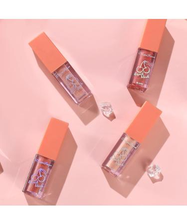 Gireatick 4 Colors Liquid Cream Blush Set - Velvet Mousse Texture for Cheeks, Eyes & Lips | Waterproof, Lightweight & Easy Blending Formula for Natural Looking Flush - Women & Girls - Buy Online on GoSupps.com