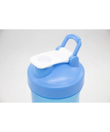 Muscle Booster Shaker Bottle Great for Protein Shakes and Pre Workout 24-Ounce (Blue) - Buy Online on GoSupps.com