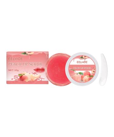 Mllkcao honey/peach lip peeling peeling and moisturizer lip moisture cream lip repair cream lip peeling for dry and cracked lips lip contour dilute 1 piece (2-pack) A02#peach