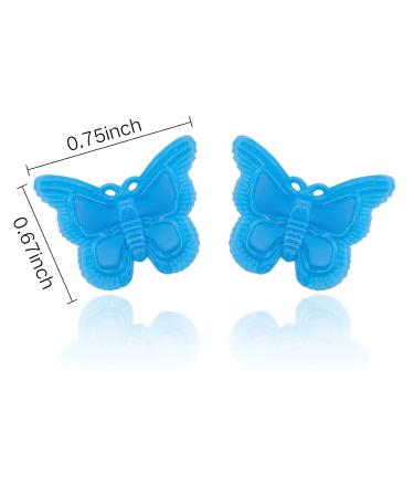 JLTPH Girls 100 Pcs Mini Butterfly Hair Clips Assorted Colors - Cute Bulk Hair Accessories for Women - Buy Online on GoSupps.com