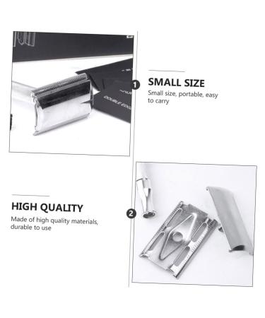 Balacoo Vintage Shaving Kit - 2 Sets Manual Shaver Beard Razor & Brush for Men | International Shipping - Buy Online on GoSupps.com