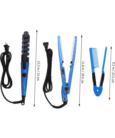 Baluue 1 Set Curling Iron Set Curling Wand Hair Curler Comb Hair Rollers Hair Straightener Curlers Abs - Buy Online on GoSupps.com
