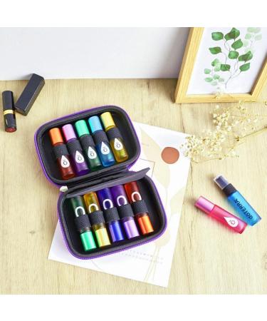 Essential Oil Carrier Bag for Travel & Storage | Aromatherapy Oil Box (5/10ml) - Best eCommerce Choice - Buy Online on GoSupps.com