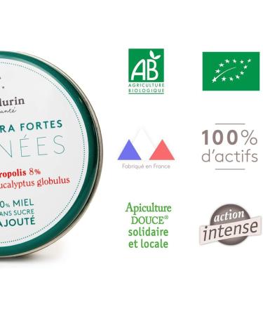 Ballot-Flurin - Extra Strong Pyrenees Gums - Honey & Black Propolis - Made in France - 30g - Buy Online on GoSupps.com