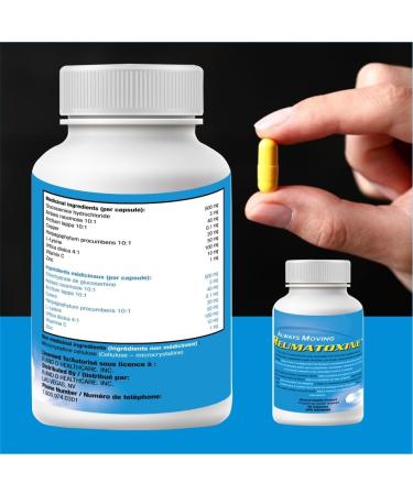 Reumatoxine | Alleviating Arthritis Pain and Promoting Joint Repair | Targeting Rheumatoid and Osteoarthritis Neuralgia and Enhancing Connective Tissue Regeneration Maintenance and Support (2) - Buy Online on GoSupps.com