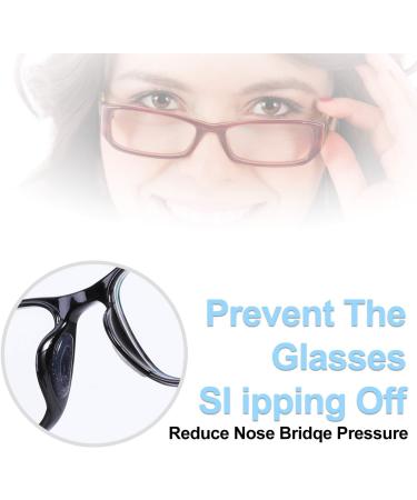 MWOOT Non-Slip Nose Pads - 12 Pairs 2mm Silicone Adhesive Pads for Eyeglasses & Sunglasses | Transparent Comfort & Stability - Buy Online on GoSupps.com