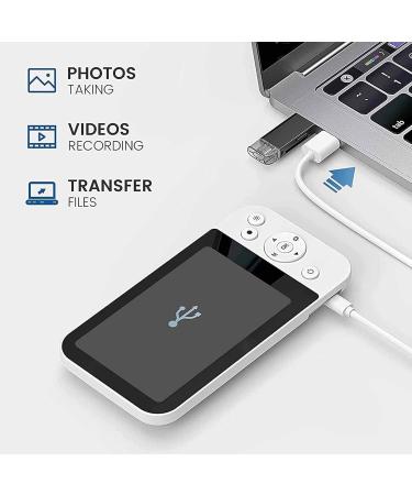 HSRG 5-Inch Portable LCD Photo Camera & Ear Cleaner 1080p HD 3.9mm Ear Wax Removal Tool Video Recording & Photo Storage International Shipping Available - Buy Online on GoSupps.com
