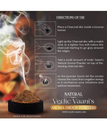 Vedic Vaani Fresh Jasmine Flower Extract Pure Natural Essential Aroma Herbal Powder for Home Office Religious Ceremonies Meditation and Pooja - Buy Online on GoSupps.com