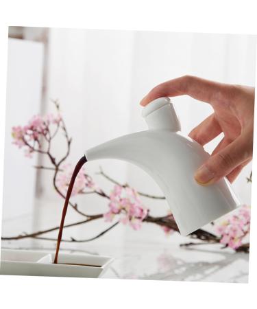 ABOOFAN 3pcs Dispenser Soy Sauce Jar Muslin Cloths for Baby Olive Oil Bottle Vinegar Container Soy Sauce Bottle Porcelain Oil Bottle Vinegar Jar Spice Bottle Household White 5*10.5CMx3pcs Whitex3pcs - Buy Online on GoSupps.com