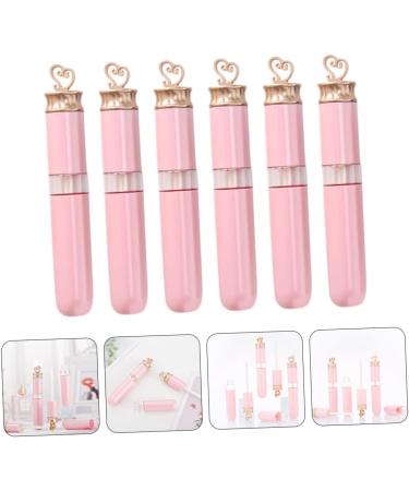  Ipetboom Ipetboom 6Pcs Love DIY Lip Glaze Lip Color Tubes Lip Honey Empty Tubes For Women - Buy Online on GoSupps.com