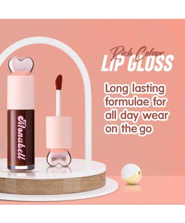 Buy Luxurious Mocha Lip Gloss | Long-Lasting Hydration & Shine | Non-Sticky Plump Lips | High-Definition Moisturizing Makeup - Buy Online on GoSupps.com