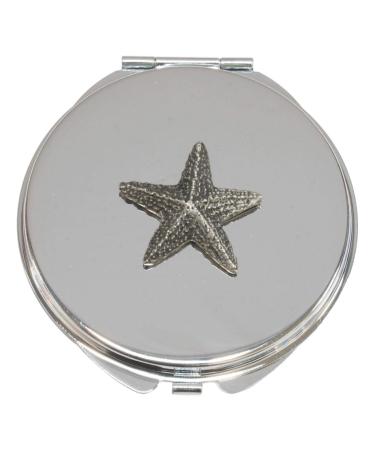 Starfish Compact Mirror Handbag Gift With Free Engraving 427