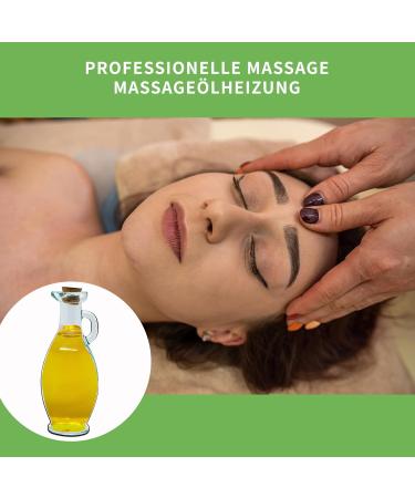 Premium Massage Oil Warmer with Glass Carafe - Quick 5-Minute Heating for Ultimate Relaxation - Buy Online on GoSupps.com