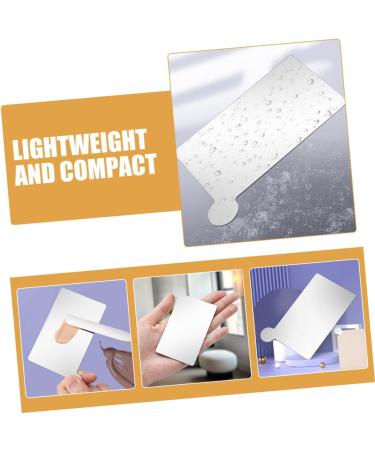 Buy 2-in-1 Mirror Palette for Color Mixing - Ideal Makeup & Nail Mixing Tray for Foundation & Cosmetics - International Shipping Available - Buy Online on GoSupps.com