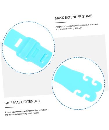 20 Pcs Adjustable Mask Strap Buckle - Anti-Fall Ear Cable Extensions for Comfort & Style | Shop Now! - Buy Online on GoSupps.com