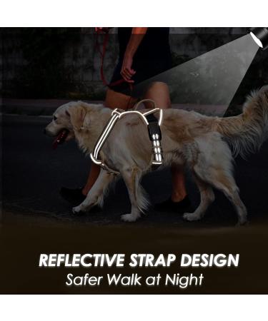 Buy Eyin Adjustable Dog Harness for Large Dogs - Camouflage Reflective Padded with Handle for Training (L: Neck 42-60cm Chest 47-86cm) - International Shipping - Buy Online on GoSupps.com