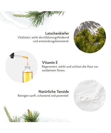 HAKA Mountain Pine Care Bath Foam - Vegan Vitalizing Bath Additive 500ml for Revitalizing Bath Experience - Buy Online on GoSupps.com