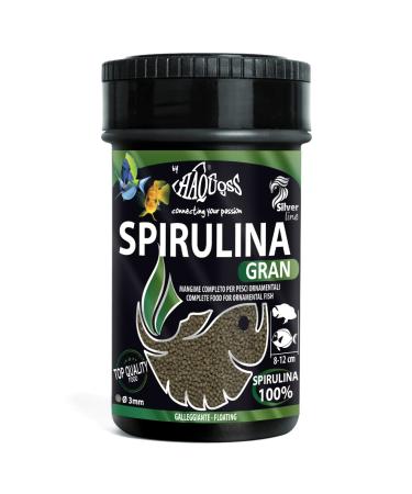 Haquoss Spirulina Grand Gourmet Food in flakes for herbivorous fish, 100 ml/46 GR