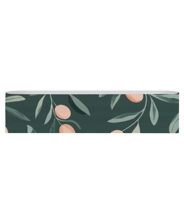 Resistance Bands Exercise Bands Olive Leaves and Fruit Printed Elastic Band Leg Bands Resistance Fitness Bands Fabric Resistance Bands