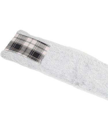 Buy Stylish Electrically Heated Scarf - Warm Cotton USB Heated 3-Speed Temperature Setting for Skiing & Camping - Black & White - Buy Online on GoSupps.com