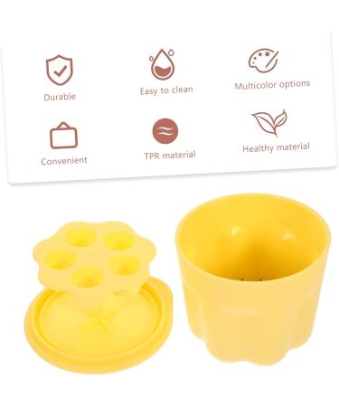 FRCOLOR 4 Sets Cleaning Bowl for Makeup Brush Cleaning Pad Cleaning Set for Makeup Brush Silicone Brush Cleaner Makeup Brush Also Washing PP Homemade Washing Bowl - Buy Online on GoSupps.com