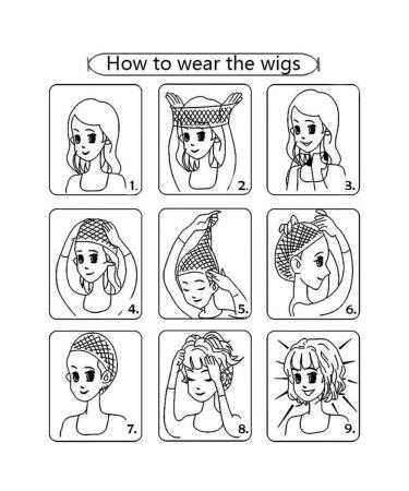 Buy Women's Long Curly Wigs - Ombre Heat Resistant Synthetic Hairpieces - Buy Online on GoSupps.com