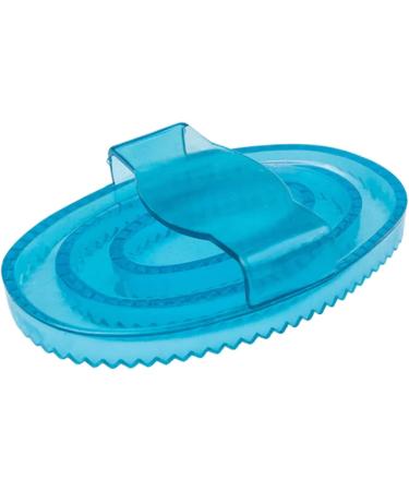 Roma Brights Rubber Curry Comb Aqua - Buy Online on GoSupps.com