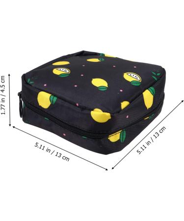 Exceart 2PC Feminine Pad Holder - Portable Sanitary Napkin Storage Bags for Women | Cotton Cloth Towel Organizer - Buy Online on GoSupps.com