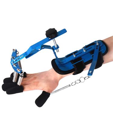 ZZBB Finger Rehabilitation Brace Adjustable Finger Rehabilitation Orthotics Wrist Exerciser Hand Wrist Orthosis Separate Finger Flex Spasm Extension Board Splint