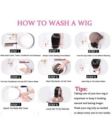 13x4 Body Wave Lace Front Human Hair Wigs for Black Women - Pre Plucked with Baby Hair - 150% Density - Brazilian Virgin Hair - 22 inch - Buy Online on GoSupps.com