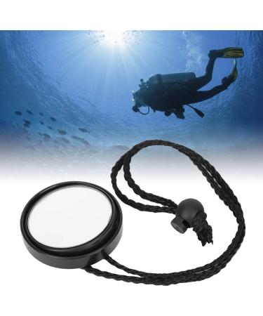 360-Degree Adjustable MAGT Diving Rearview Mirror HSJ-928 with Lanyard - Black/White - Buy Online on GoSupps.com