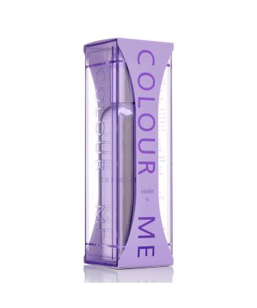 Colour Me Violet by Milton-Lloyd - Perfume for Women - Amber Floral Vanilla Scent - Opens with Citrus Blackcurrant and Orange Flower - Blended with Cedar - For Sweet Ladies - 3.4 oz EDP Spray Violet 3.4 Fl Oz (Pack of 1) - Buy Online on GoSupps.com