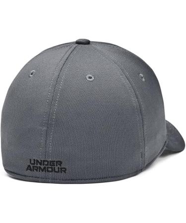 Shop Under Armour Men's Blitzing Adjustable Baseball Cap - Moisture Wicking in Pitch Gray | International Shipping Available - Buy Online on GoSupps.com