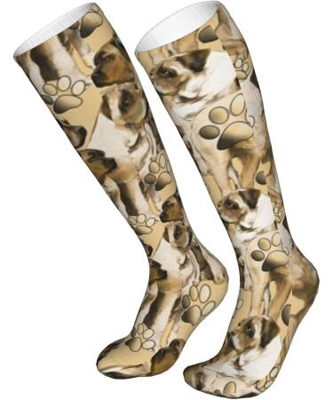 Mastiff Family Compression Socks for Men & Women - 15-20 mmHg Circulation Support for Running & Cycling - Buy Online on GoSupps.com