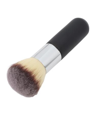 Loose Powder Makeup Brush Soft Fluffy Hair Comfortable Grip Cosmetic Beauty Brush Black
