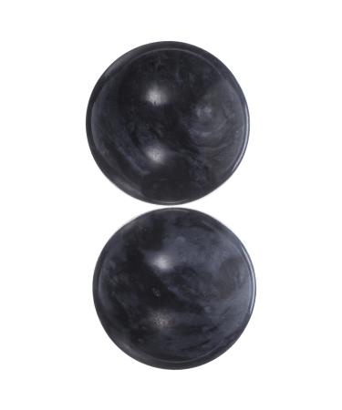 BUIFULSIC BALLE 2 STK Benwall balls Chinese exercise stress balls fingerball relax handicrafts collection ball baoding balls jade baoding ball natural b Glass ball old massage