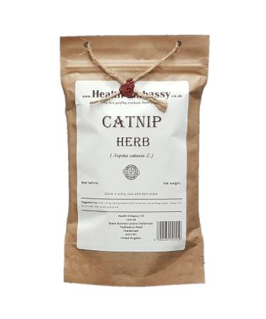 Health Embassy Herbe de Cataire Tisane | Nepeta Cataria L | Catnip Herb (100g)