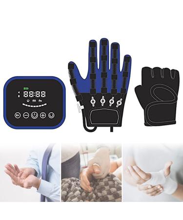 Finger Trainer Finger Wrist Training Equipment Rehabilitation Robot Gloves Orthoses Hand Rehabilitation Device for Stroke Hemiplegia Hand Function Recovery Righthand Medium