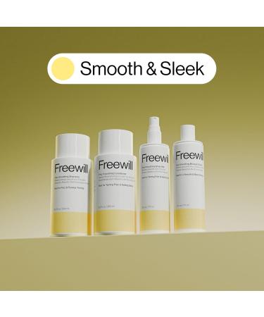 Freewill Frizz Smoothing Shampoo Helps with Frizz Control Hair Shine and Hair Hydration Hair Shampoo Tames Frizzy Hair and Flyaways for Smoother Hair 8.5 oz Anti-Frizz Shampoo - Buy Online on GoSupps.com