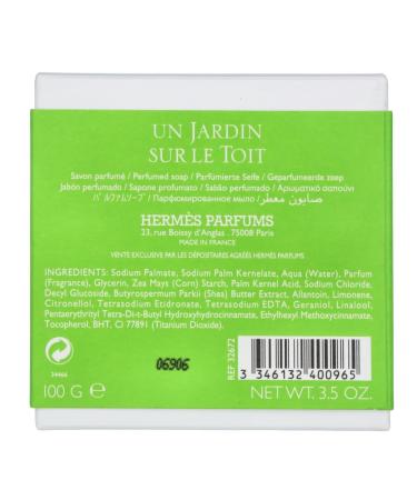 Hermes Un Jardin Sur Le Toit Perfumed Soap 3.5 Oz - Luxury Fragrance International Shipping - Buy Online on GoSupps.com