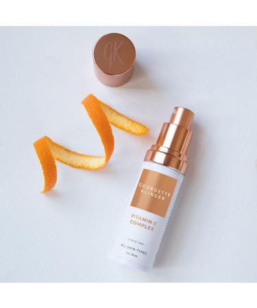 Georgette Klinger Vitamin C Complex Serum with Hyaluronic Acid & Kakadu Plum - 1 oz | Hydrating, Anti-Aging, and Brightening Formula for Skin - Buy Online on GoSupps.com