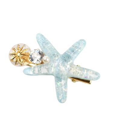 Shell Pearl Starfish Hair Clip Set - Princess Alligator Hair Clips for Women & Girls - Styling Tools & Accessories - Buy Online on GoSupps.com