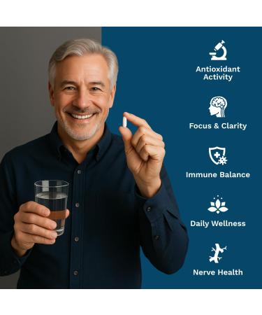 XpandAge Life Sciences Palmitoylethanolamide(micronized Pea) with Luteolin Nadh Rutin and Lysine for Immunity Nervous* System* Support and Overall Wellness.60 Vegetable Capsules Made in USA. - Buy Online on GoSupps.com