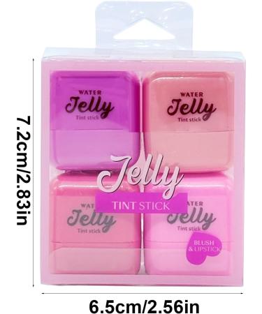 Creamy Blush Stick | Multi-Use Lightweight Cream Blush Stick Moisturizing Jelly Texture Instant Lipstick for Women Mothers and Daughters Everyday & Evening Makeup - Buy Online on GoSupps.com