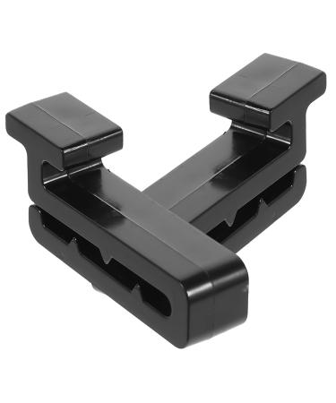 Minkissy 4 pairs hook for helmet mask clips for ear masks mask holder for bicycle helmets bladder sticker holder hook mask clips london souvenirs outdoor hook ski helmet ski board main pvc