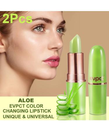 BINGBRUSH Aloe Vera Color Changing Lipstick Set - Long Lasting Moisturizing Lip Gloss for Women - 2 Count - Buy Online on GoSupps.com
