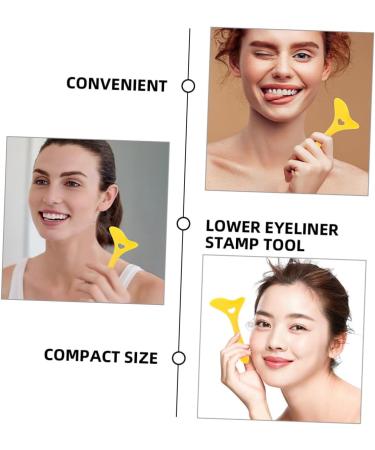 FOMIYES 2 Pcs Eyelash Stamp Eyeliner Stamp Lash Stamp Tool Eyeliner Tool Stamp Eyeliner The Face Auxiliary 12.00X6.00X0.50CM - Buy Online on GoSupps.com