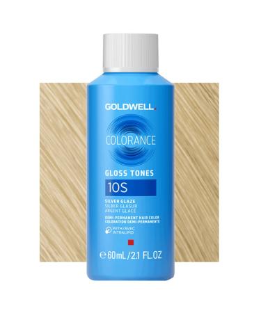 10S Goldwell Colorance Gloss Tones Cool Blonde Silver Glaze 60ml - demi-permanent colouring