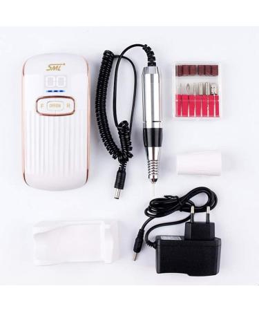Portable Nail Drill Machine 35000rpm Professional Electric E-File Nail Drills for Acrylic Nails Manicure/Pedicure Gel Nails Cuticle - Salon or Home Nail Buffer Mani - Buy Online on GoSupps.com